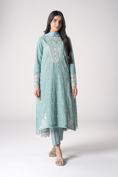 Maria B | Basics RTW | 3 Pc Embroidered Mesh Lurex Dots Suit | MB-CS25-142 -  Maria B Ladies Clothes - Original Designer Dress - House of Maryam