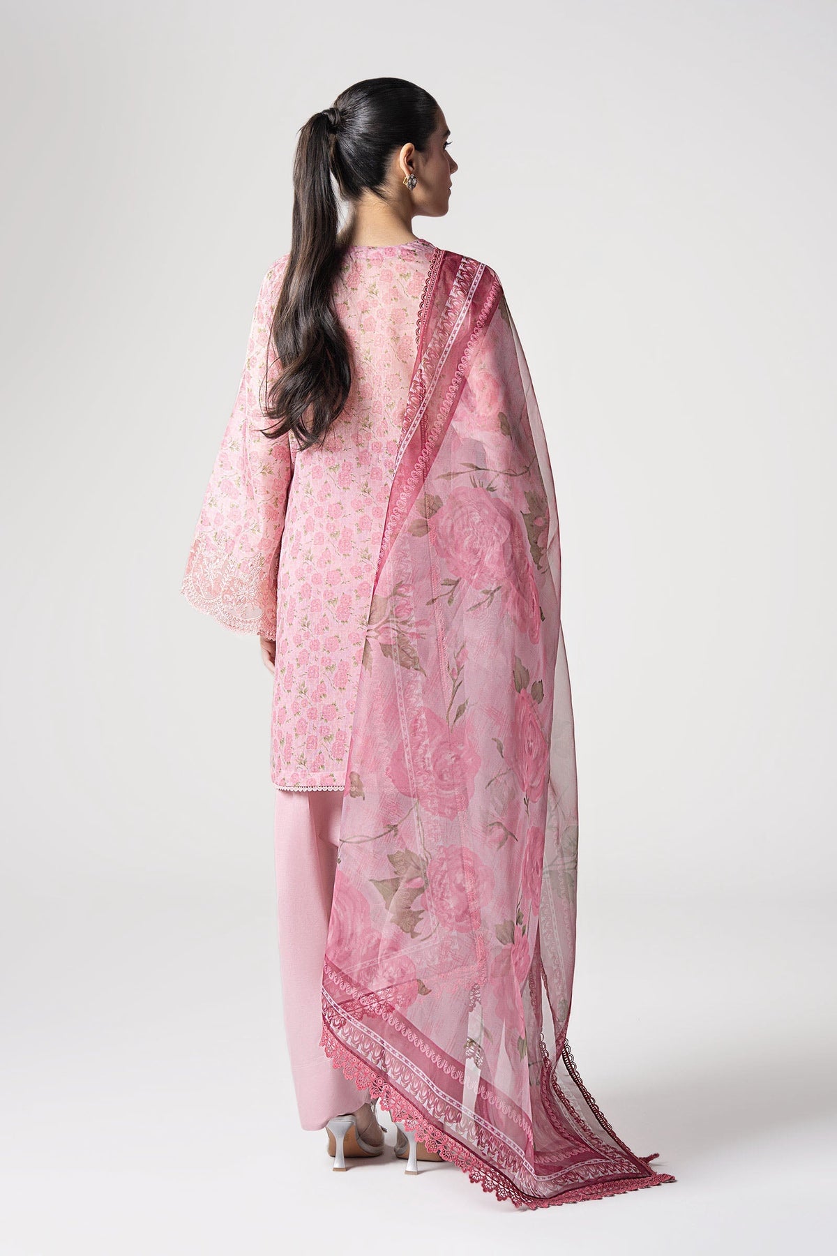 Maria B | Basics RTW | 3 Pc Embroidered Dobby Suit | MB-CS25-145 -  Maria B Ladies Clothes - Original Designer Dress - House of Maryam
