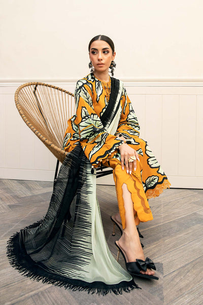 Maria B | Eid Basic Lawn | MB-CUS25-902A -  Maria B Ladies Clothes - Original Designer Dress - House of Maryam