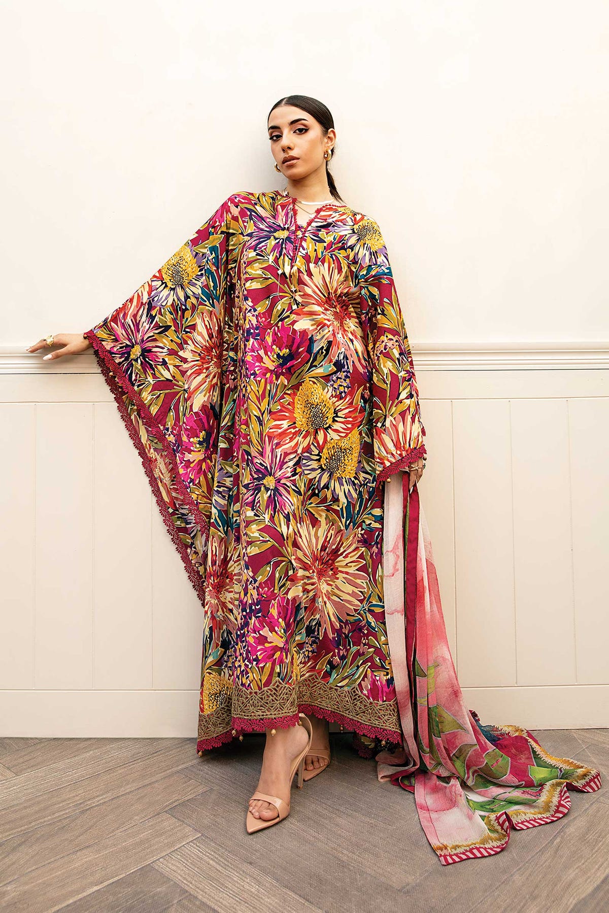 Maria B | Eid Basic Lawn | MB-CUS25-903B -  Maria B Ladies Clothes - Original Designer Dress - House of Maryam
