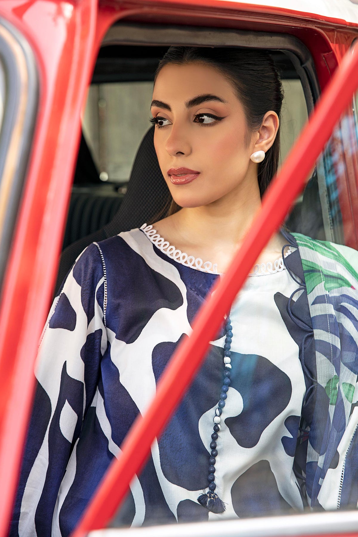 Maria B | Eid Basic Lawn | MB-CUS25-905B -  Maria B Ladies Clothes - Original Designer Dress - House of Maryam