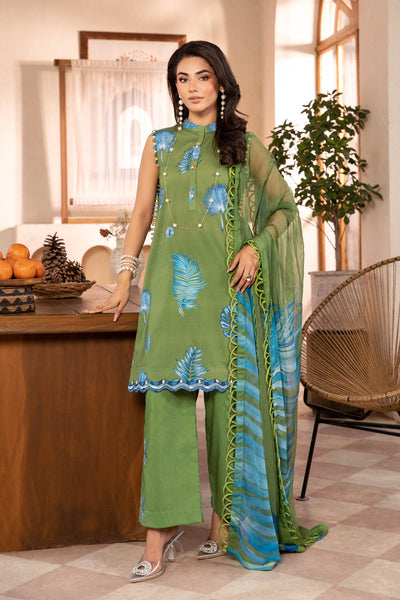 Maria B | Eid Basic Lawn | MB-CUS25-906A -  Maria B Ladies Clothes - Original Designer Dress - House of Maryam