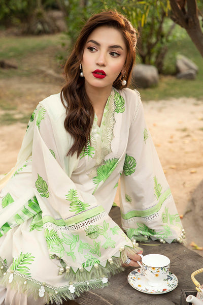 Maria B | Eid Basic Lawn | MB-CUS25-906B -  Maria B Ladies Clothes - Original Designer Dress - House of Maryam