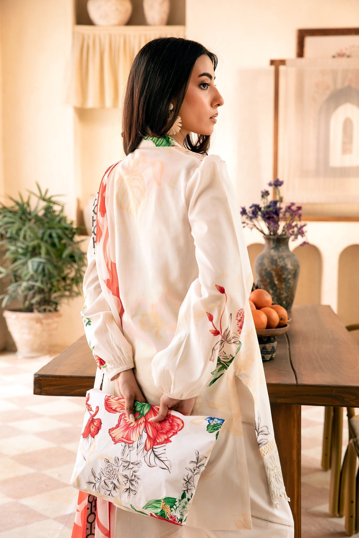 Maria B | Eid Basic Lawn | MB-CUS25-907B -  Maria B Ladies Clothes - Original Designer Dress - House of Maryam