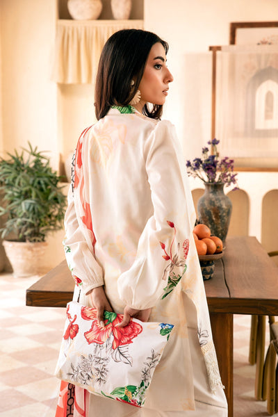 Maria B | Eid Basic Lawn | MB-CUS25-907B -  Maria B Ladies Clothes - Original Designer Dress - House of Maryam