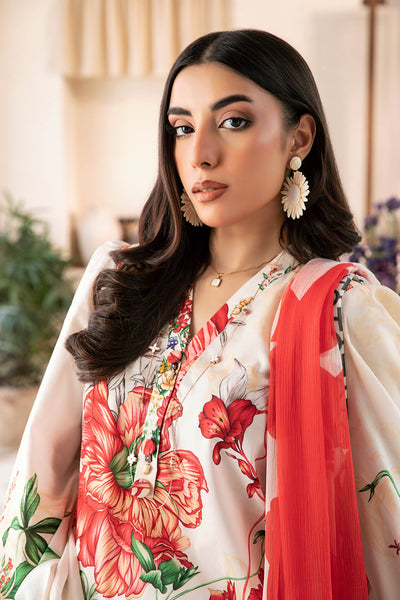 Maria B | Eid Basic Lawn | MB-CUS25-907B -  Maria B Ladies Clothes - Original Designer Dress - House of Maryam