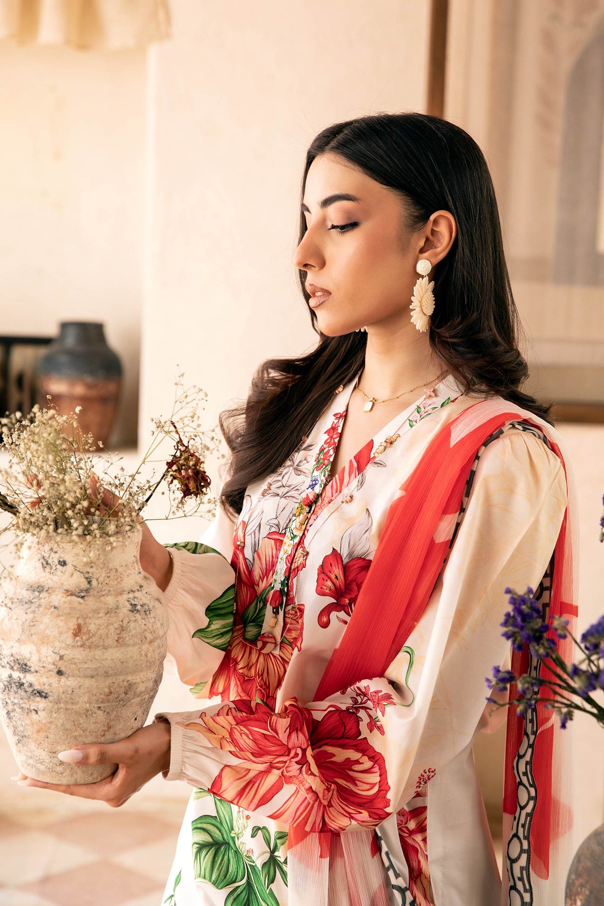 Maria B | Eid Basic Lawn | MB-CUS25-907B -  Maria B Ladies Clothes - Original Designer Dress - House of Maryam