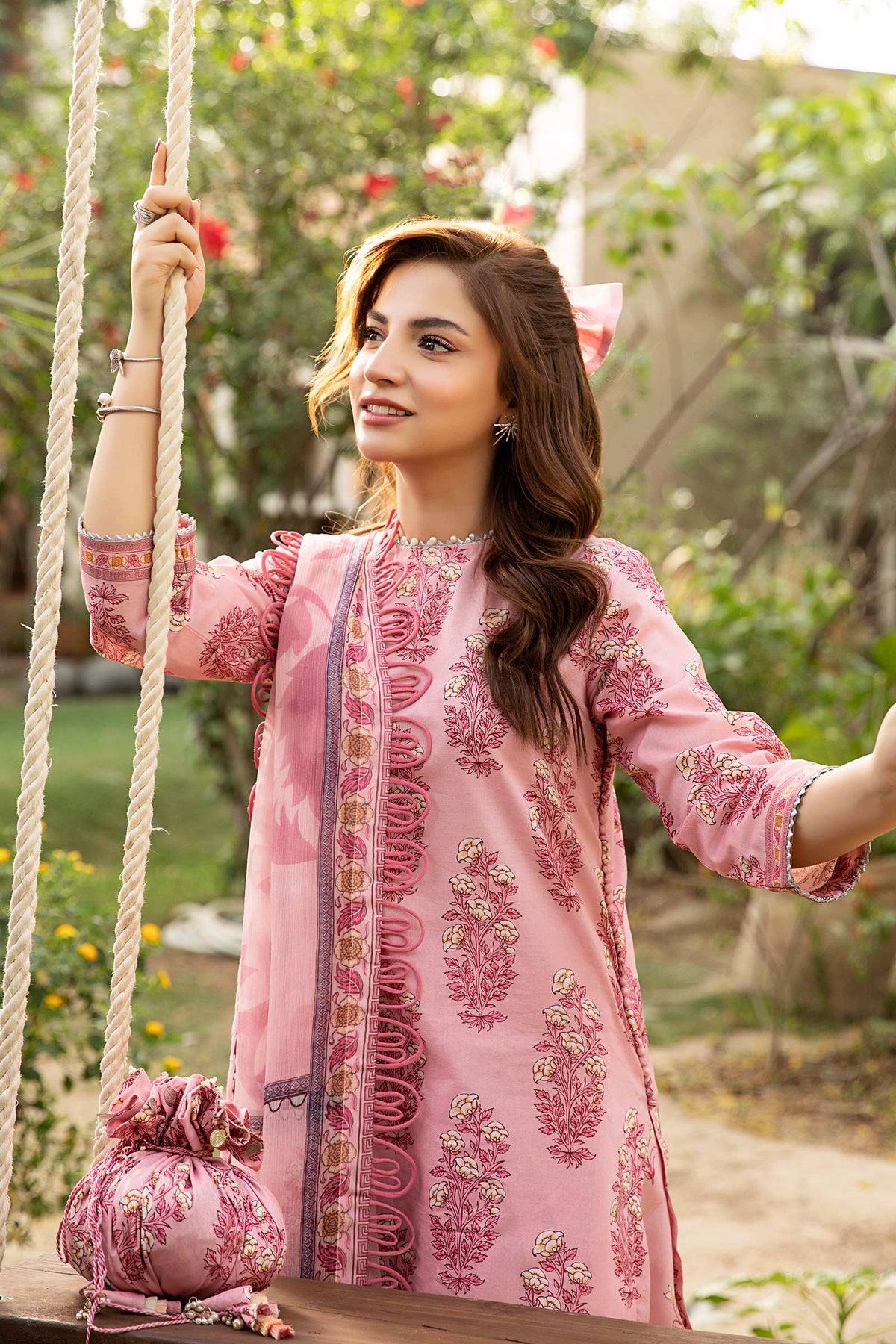 Maria B | Eid Basic Lawn | MB-CUS25-908A -  Maria B Ladies Clothes - Original Designer Dress - House of Maryam
