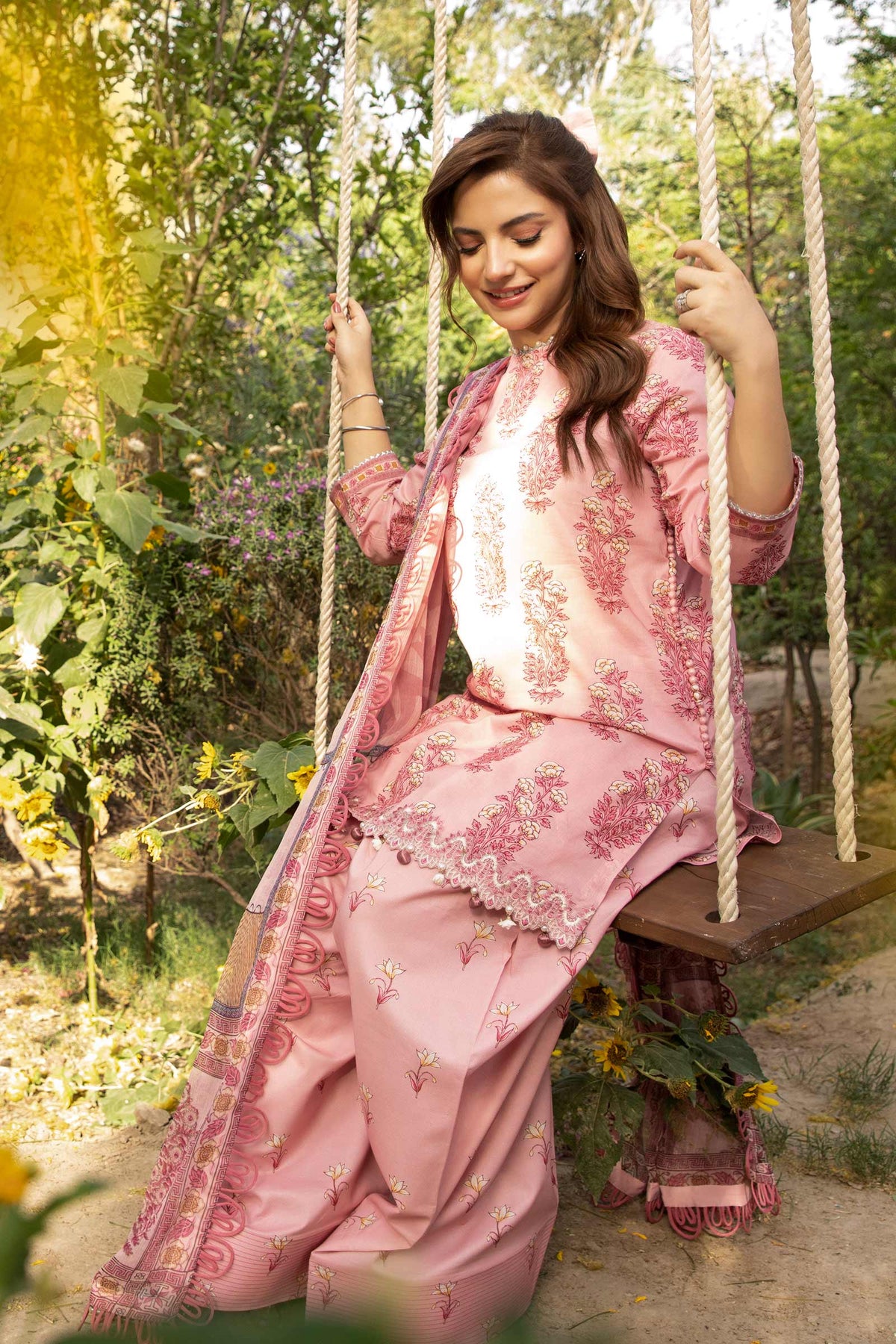 Maria B | Eid Basic Lawn | MB-CUS25-908A -  Maria B Ladies Clothes - Original Designer Dress - House of Maryam