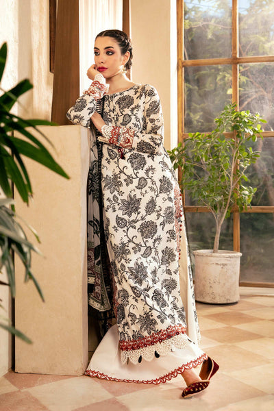 Maria B | Eid Basic Lawn | MB-CUS25-909A -  Maria B Ladies Clothes - Original Designer Dress - House of Maryam