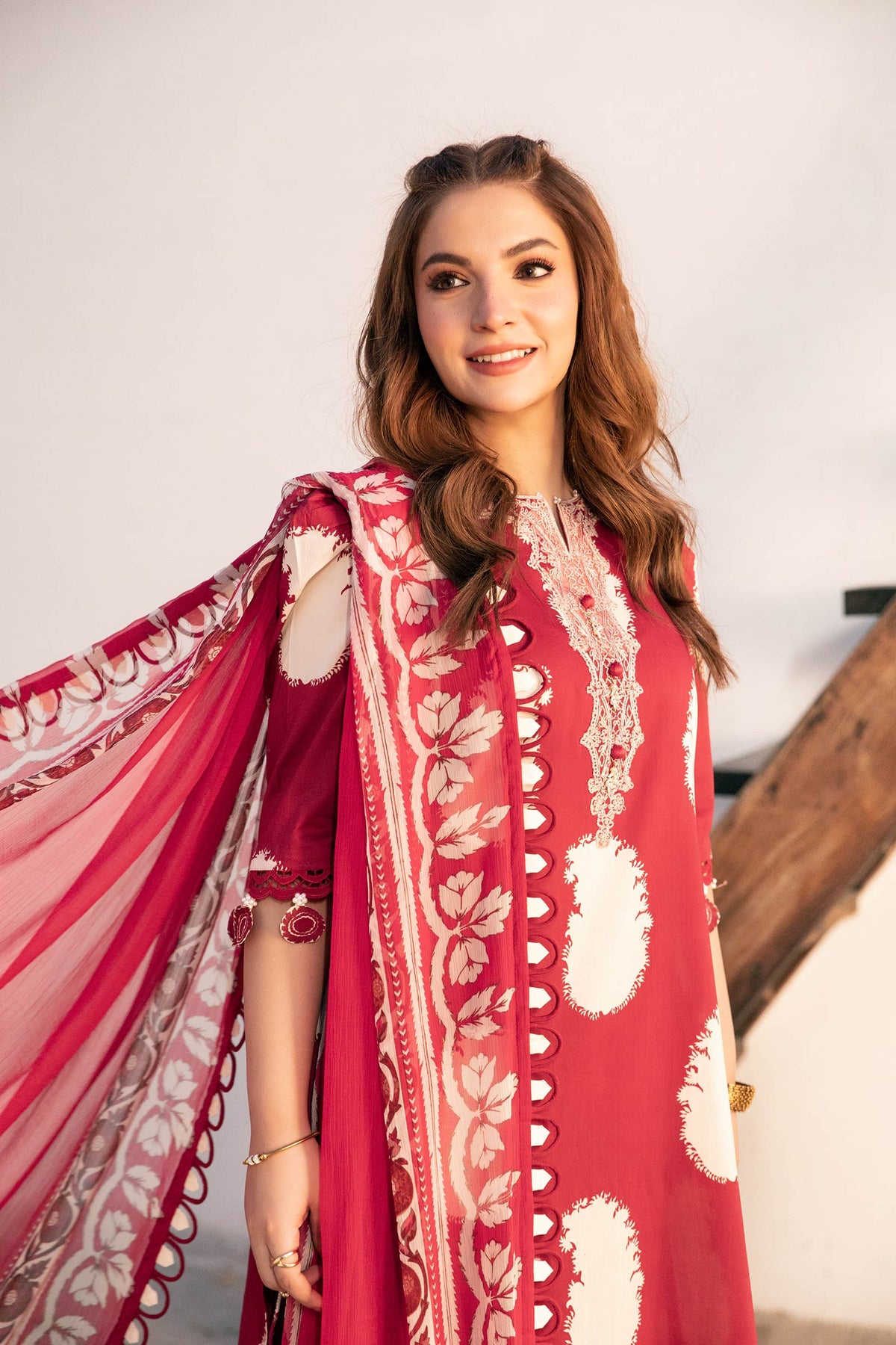 Maria B | Eid Basic Lawn | MB-CUS25-911A -  Maria B Ladies Clothes - Original Designer Dress - House of Maryam