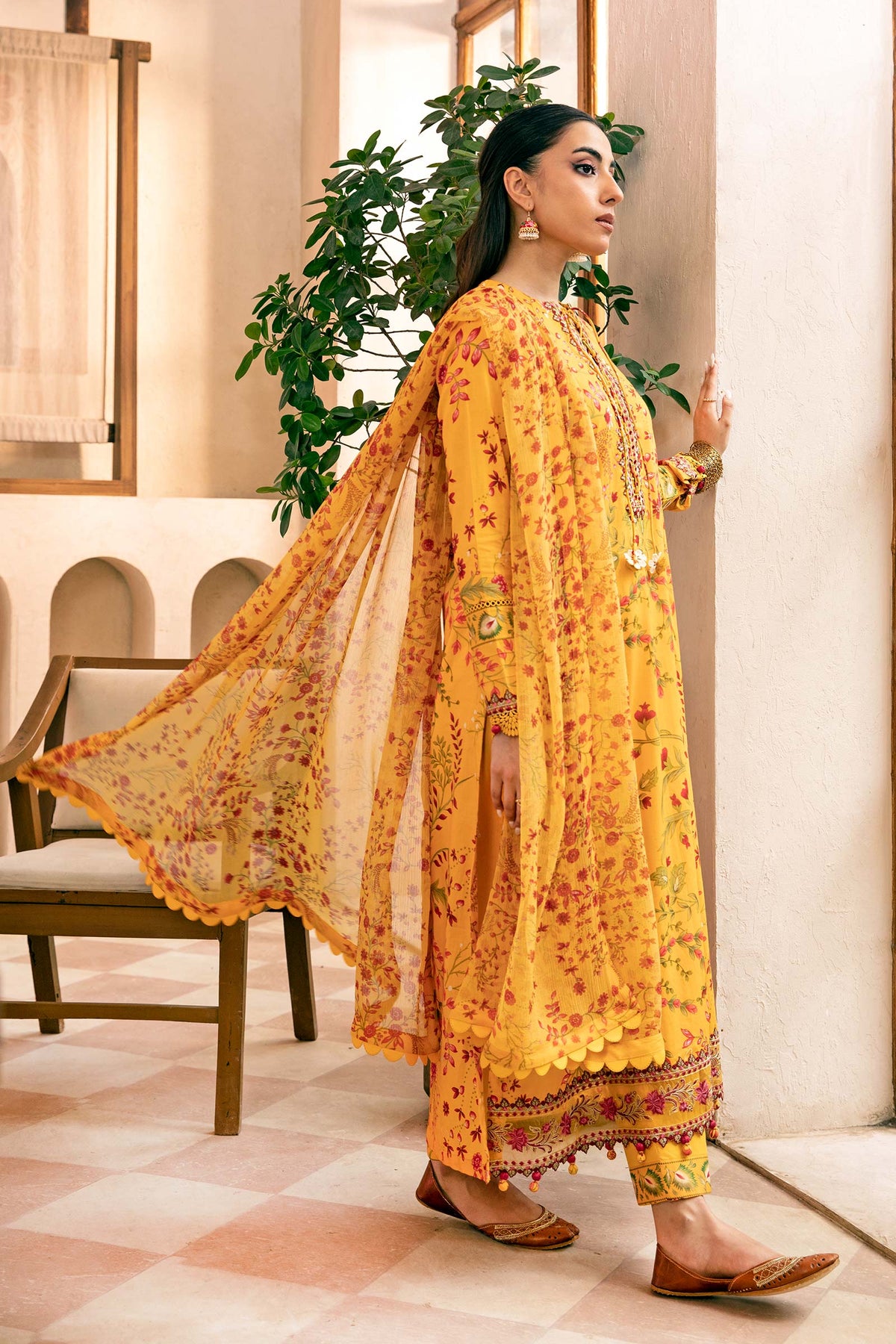 Maria B | Eid Basic Lawn | MB-CUS25-912A -  Maria B Ladies Clothes - Original Designer Dress - House of Maryam