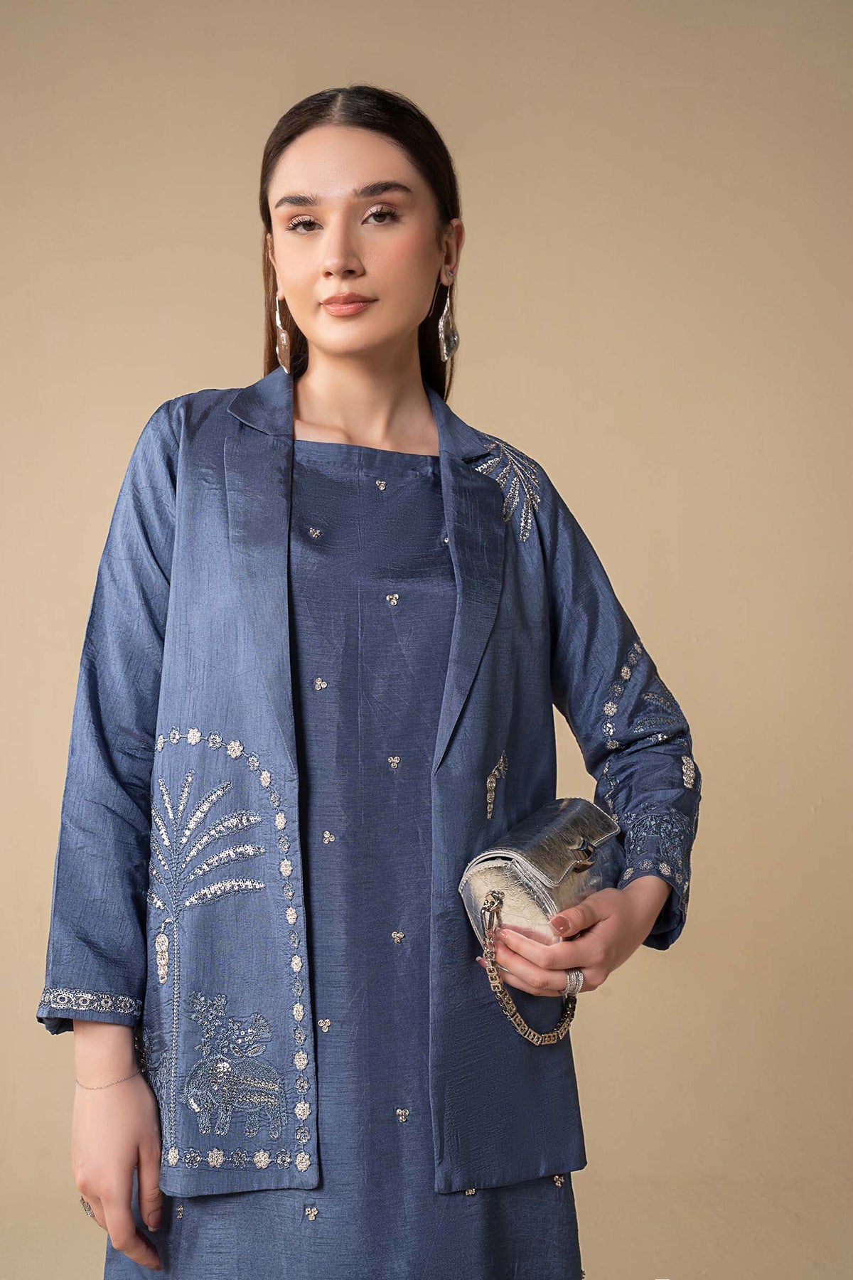 Maria B | M Basics Formal Eid Collection | MB-WF25-12B-3