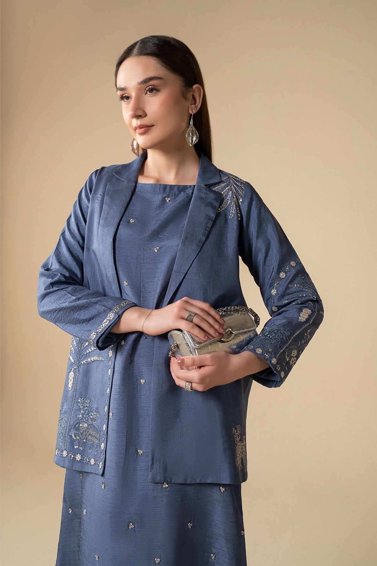 Maria B | M Basics Formal Eid Collection | MB-WF25-12B, image 4