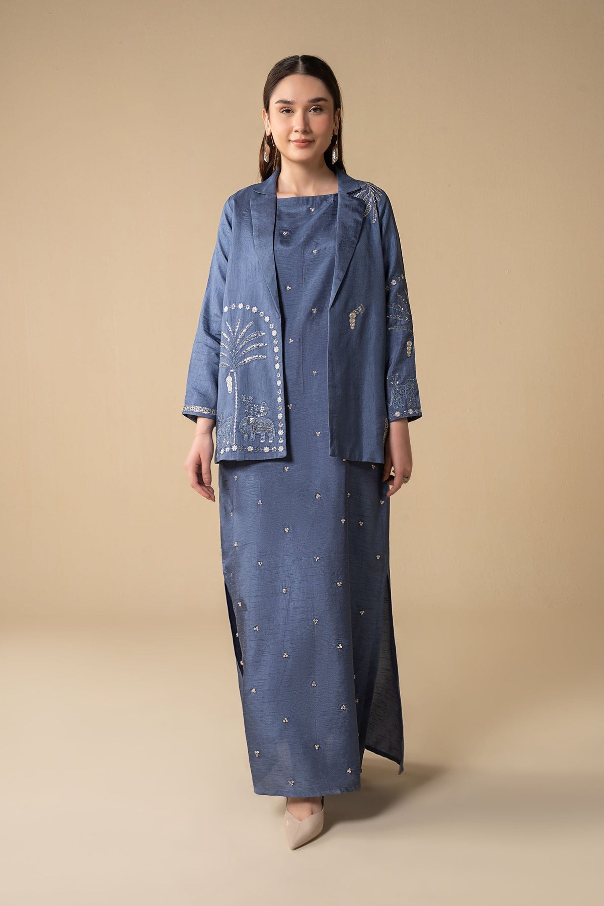 Maria B | M Basics Formal Eid Collection | MB-WF25-12B-1
