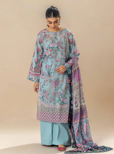 Morbagh | Lawn Collection 24 | SOUL BLUE -  Morbagh Luxury - Original Designer Dress - House of Maryam