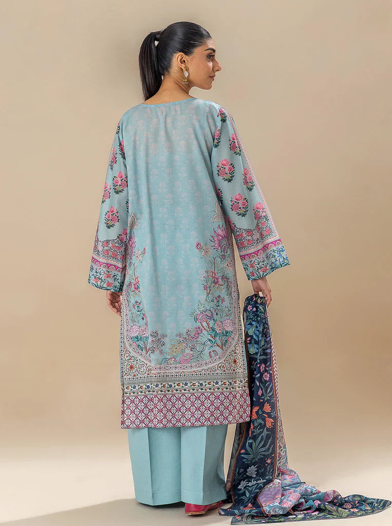 Morbagh | Lawn Collection 24 | SOUL BLUE by Designer Morbagh - House of Maryam - Pakistani Designer Ethnic Wear in {{ shop.shopifyCountryName }}