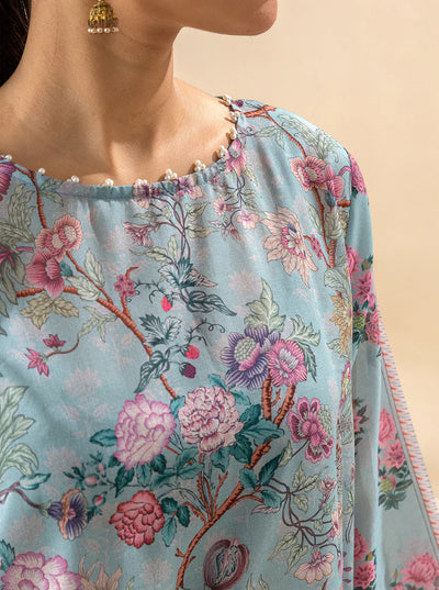 Morbagh | Lawn Collection 24 | SOUL BLUE -  Morbagh Luxury - Original Designer Dress - House of Maryam