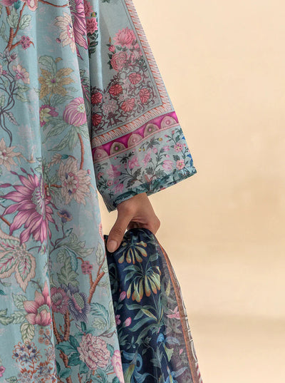 Morbagh | Lawn Collection 24 | SOUL BLUE -  Morbagh Luxury - Original Designer Dress - House of Maryam