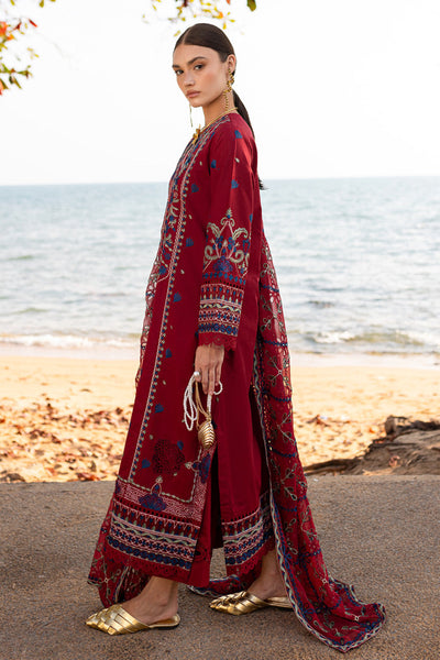 Marjjan | Fasana Lawn | MBL-07 A -  Marjjan Ladies Clothes - Original Designer Dress - House of Maryam