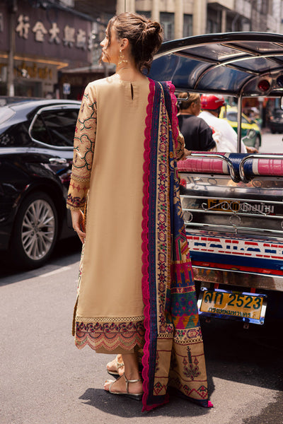 Marjjan | Carnation Lawn | MBL-13 B (BEIGE) -  Marjjan Ladies Clothes - Original Designer Dress - House of Maryam