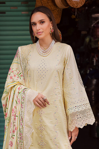 Marjjan | Carnation Lawn | MBL-14 B (LIME YELLOW) -  Marjjan Ladies Clothes - Original Designer Dress - House of Maryam
