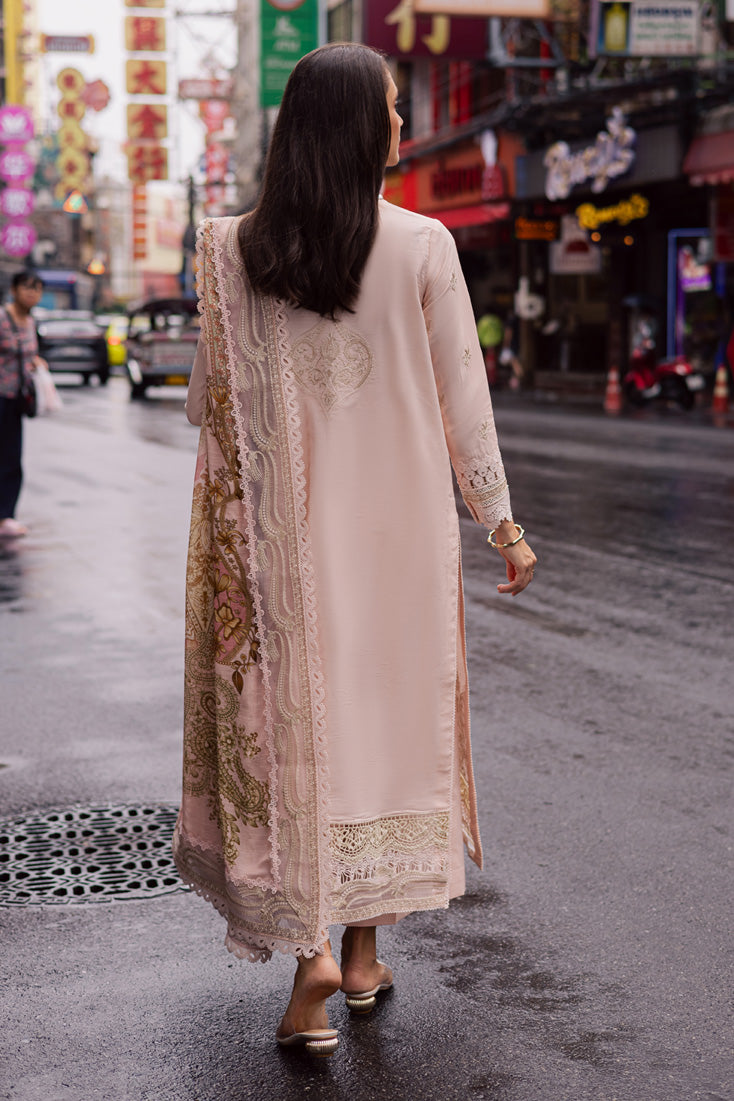 Marjjan | Carnation Lawn | MBL-15 A (PINK) -  Marjjan Ladies Clothes - Original Designer Dress - House of Maryam