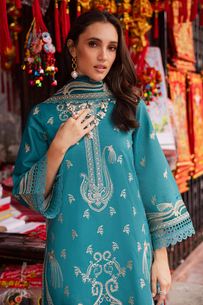 Marjjan | Carnation Lawn | MBL-15 B (LIGHT ZINC) -  Marjjan Ladies Clothes - Original Designer Dress - House of Maryam