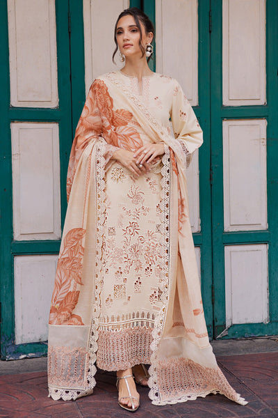 Marjjan | Carnation Lawn | MBL-16 A (ALMOND SKIN) -  Marjjan Ladies Clothes - Original Designer Dress - House of Maryam