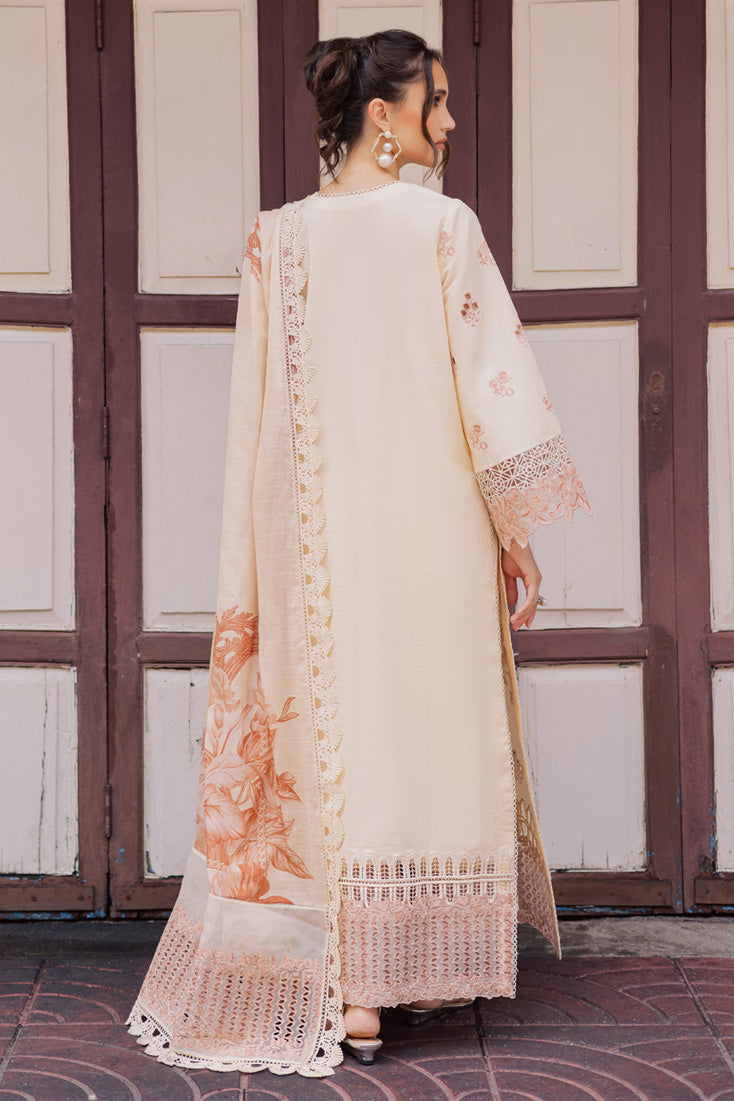 Marjjan | Carnation Lawn | MBL-16 A (ALMOND SKIN) -  Marjjan Ladies Clothes - Original Designer Dress - House of Maryam