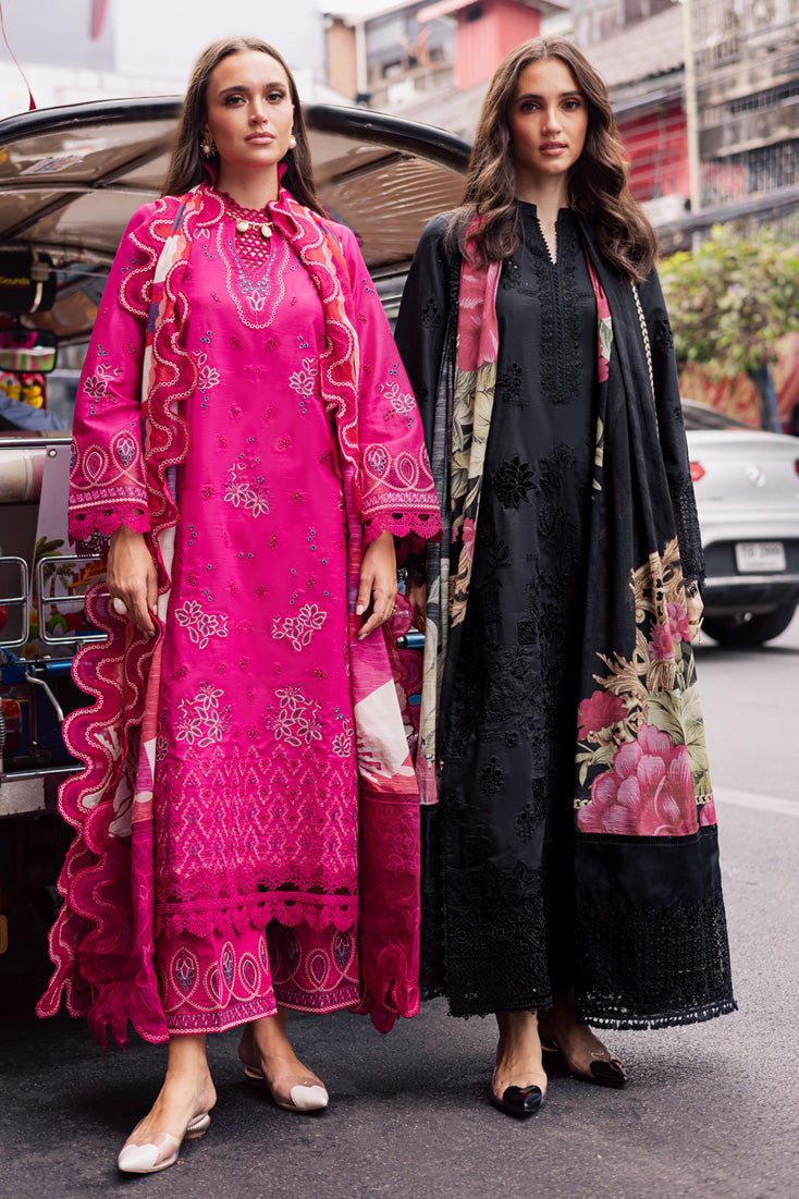 Marjjan | Carnation Lawn | MBL-17 B (HOT PINK) -  Marjjan Ladies Clothes - Original Designer Dress - House of Maryam