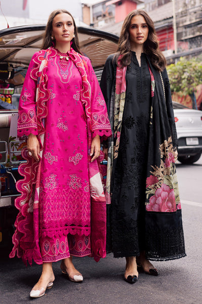 Marjjan | Carnation Lawn | MBL-17 B (HOT PINK) -  Marjjan Ladies Clothes - Original Designer Dress - House of Maryam