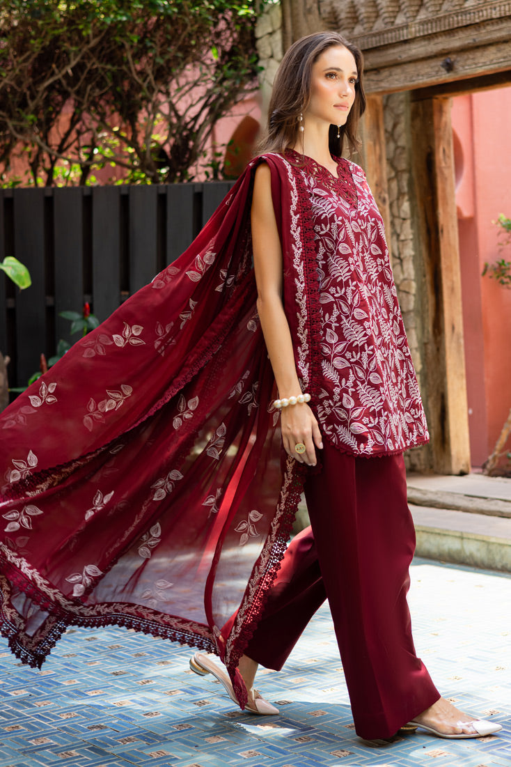 Marjjan | Seraya Lawn 25 | MBL- 19 B -  Marjjan Ladies Clothes - Original Designer Dress - House of Maryam