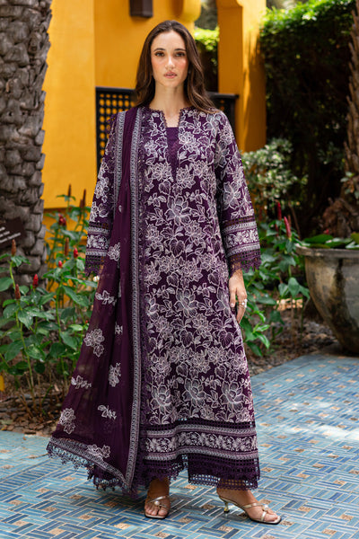 Marjjan | Seraya Lawn 25 | MBL- 23 B -  Marjjan Ladies Clothes - Original Designer Dress - House of Maryam