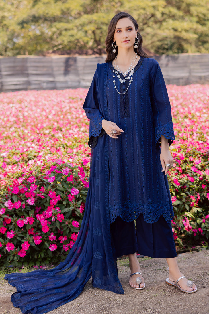 Marjjan | Silvia Lawn | MBL-30 B (Navy Blue), image 4