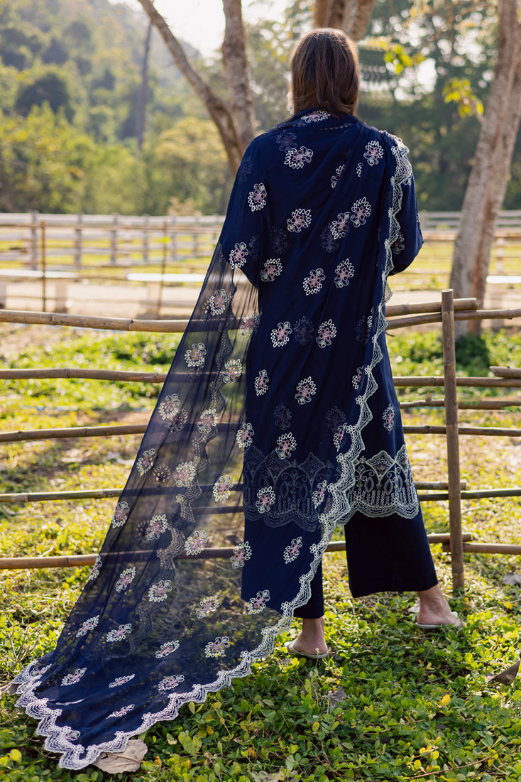 Marjjan | Silvia Lawn | MBL-33 A (Navy Blue), image 2