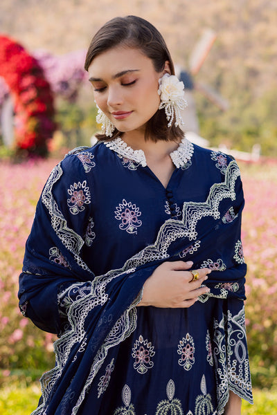 Marjjan | Silvia Lawn | MBL-33 A (Navy Blue)