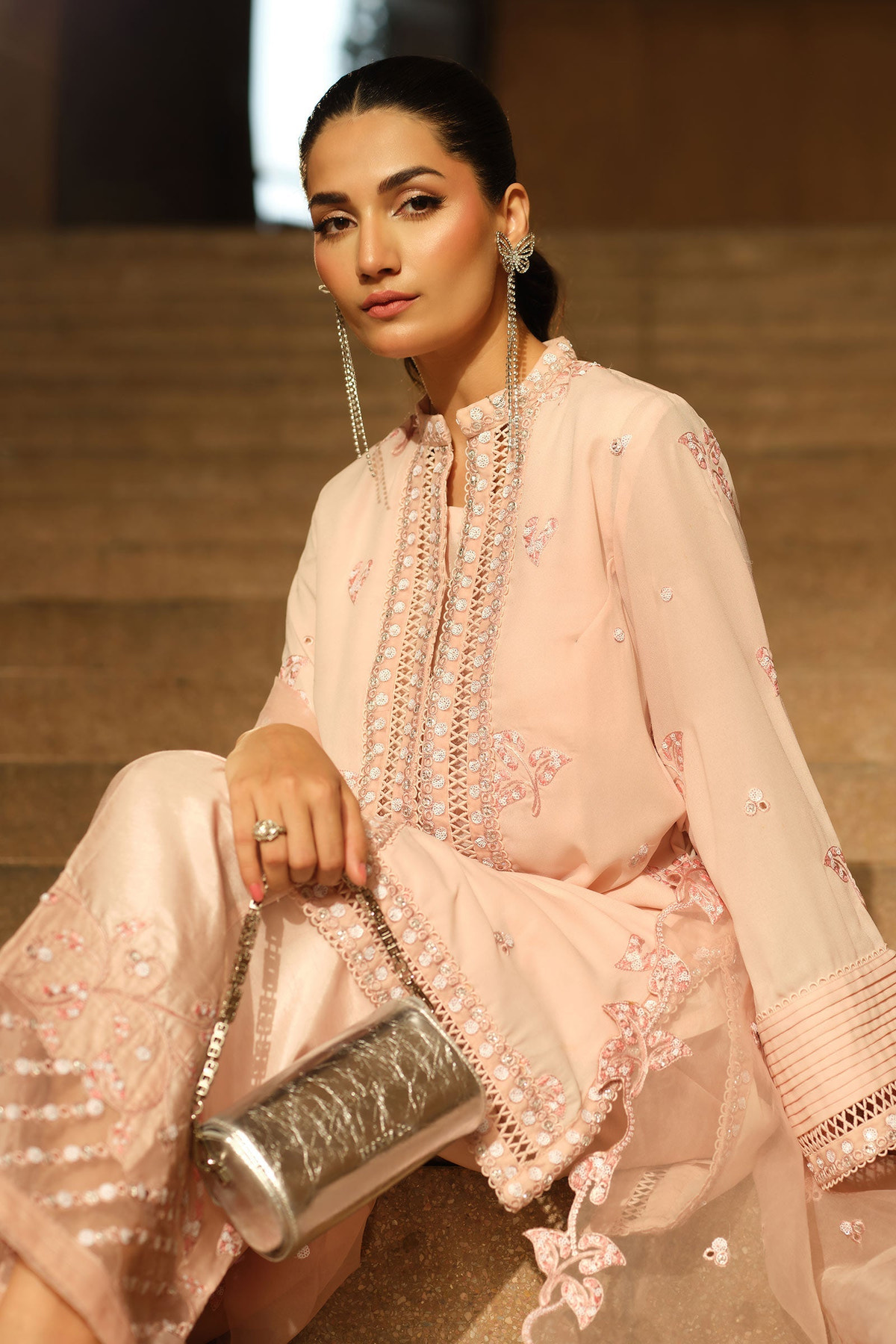 Maria B | Pre fall Dresses | MBS-W25-02 PK, image 4