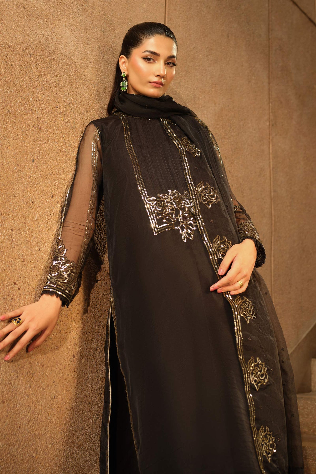 Maria B | Pre fall Dresses | MBS-W25-10 BL, image 4