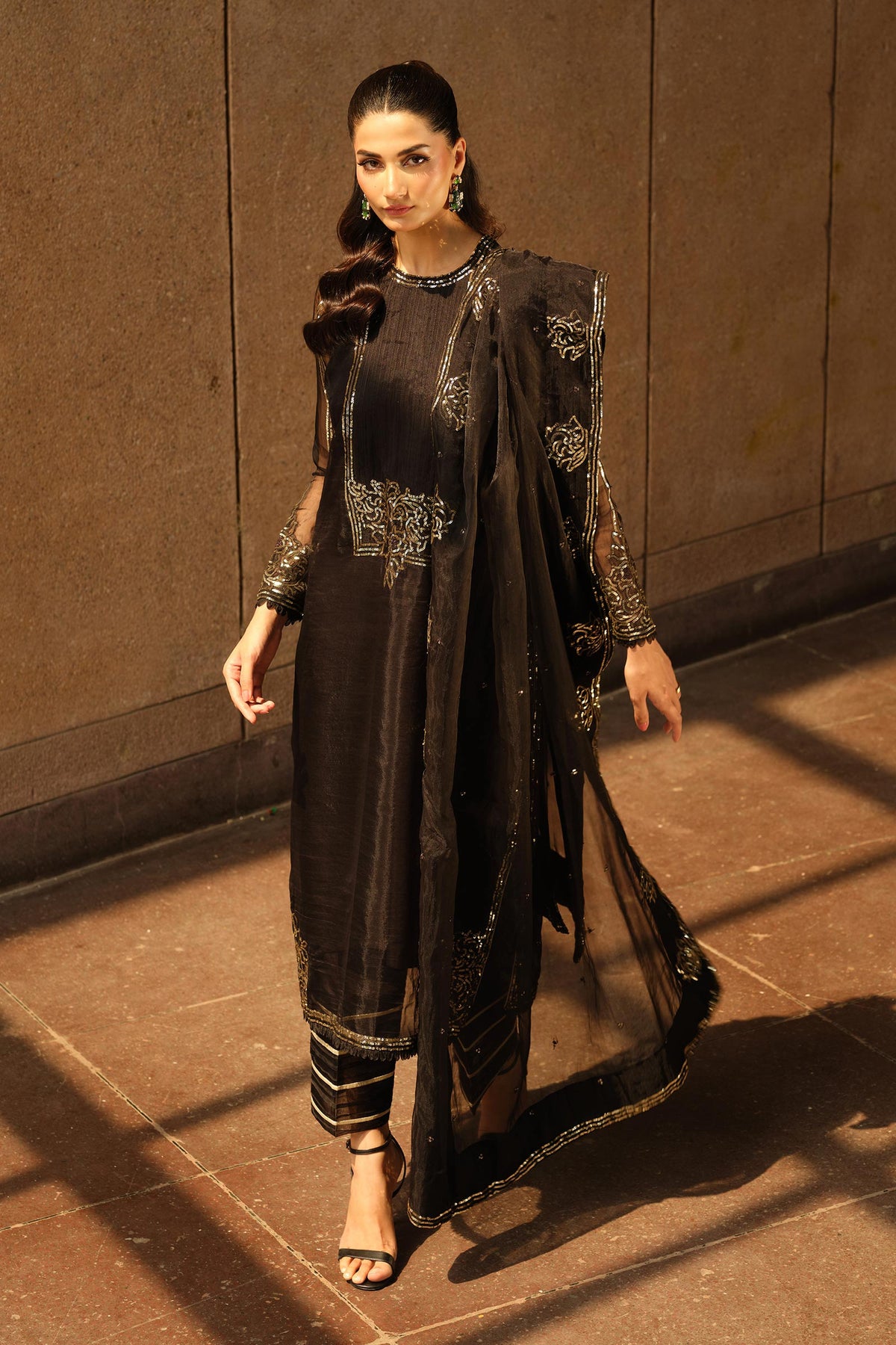 Maria B | Pre fall Dresses | MBS-W25-10 BL-2