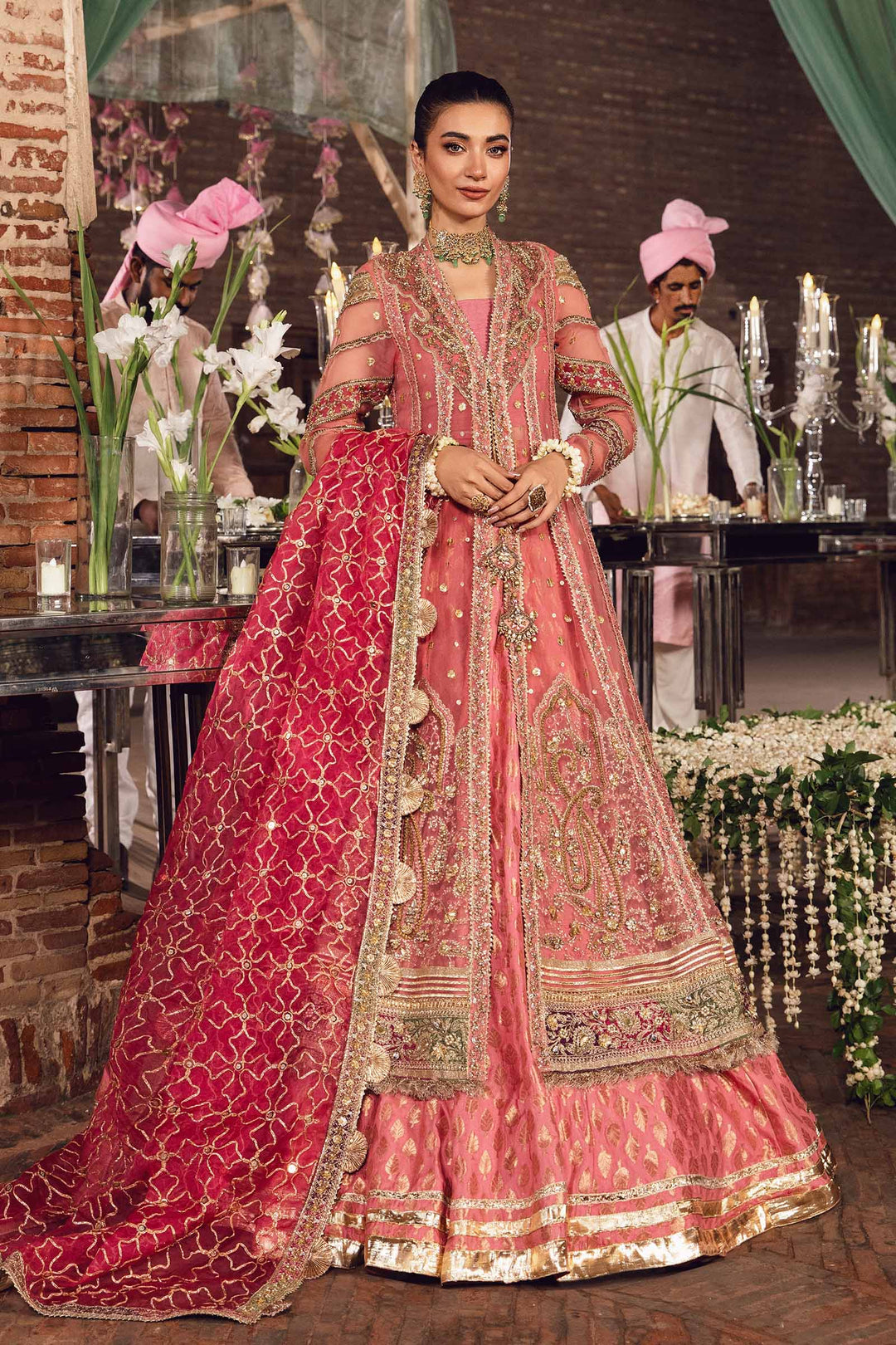 Maria B | Bridal Couture | Gulsum -  Maria B Ladies Clothes - Original Designer Dress - House of Maryam
