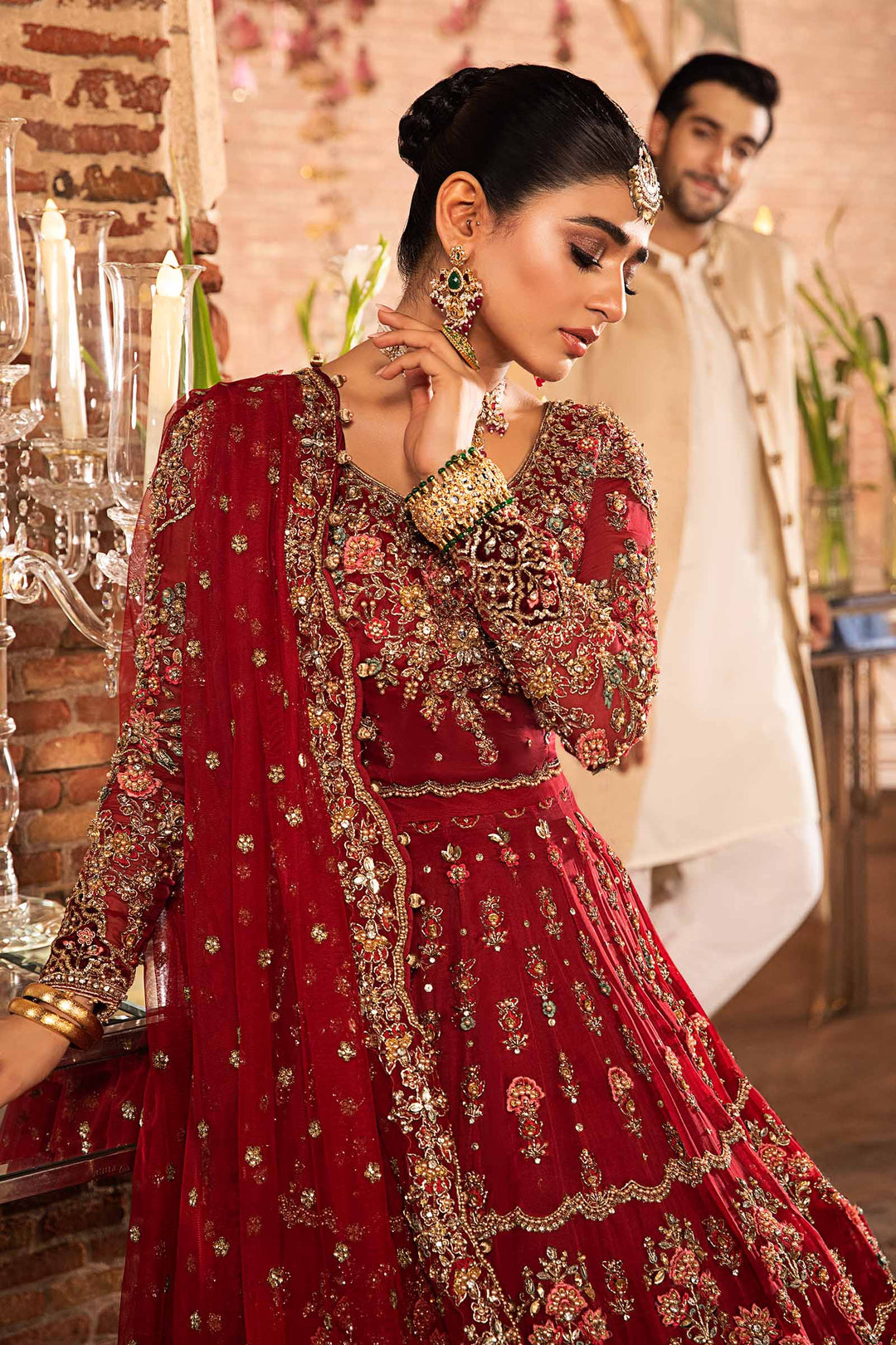 Maria B | Bridal Couture | Roza -  Maria B Ladies Clothes -  House of Maryam