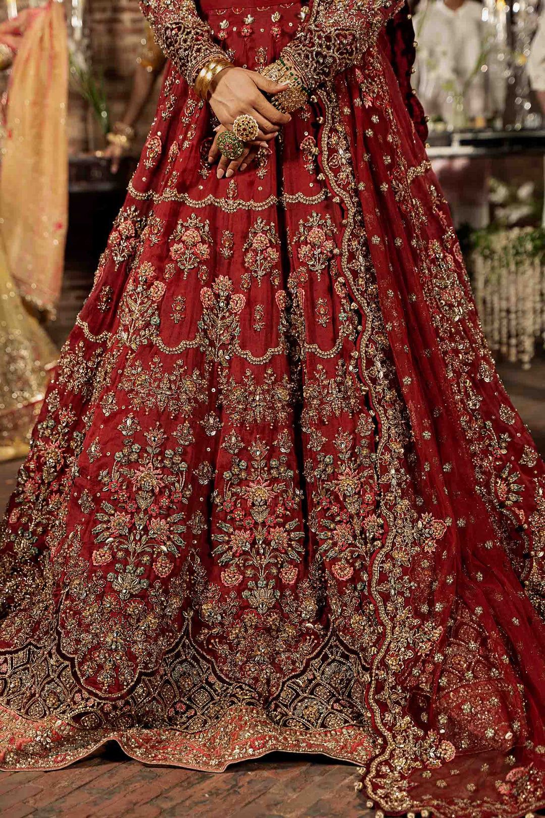 Maria B | Bridal Couture | Roza -  Maria B Ladies Clothes - Original Designer Dress - House of Maryam