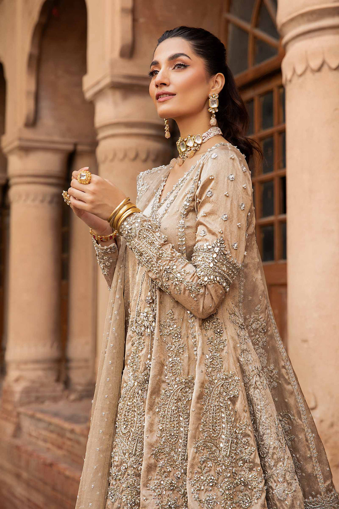 Maria B | Bridal Couture | Oriana -  Maria B Ladies Clothes - Original Designer Dress - House of Maryam