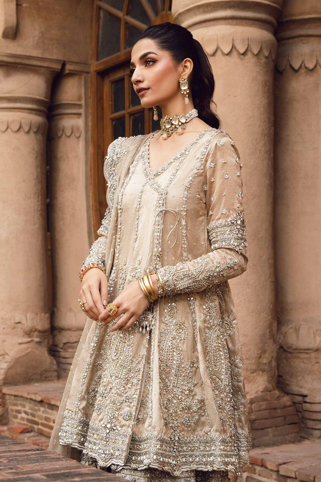 Maria B | Bridal Couture | Oriana -  Maria B Ladies Clothes - Original Designer Dress - House of Maryam