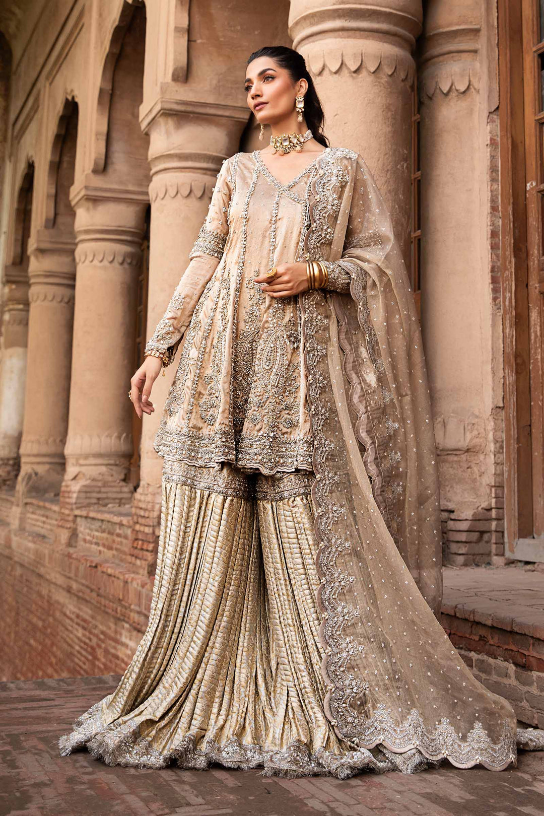 Maria B | Bridal Couture | Oriana -  Maria B Ladies Clothes - Original Designer Dress - House of Maryam