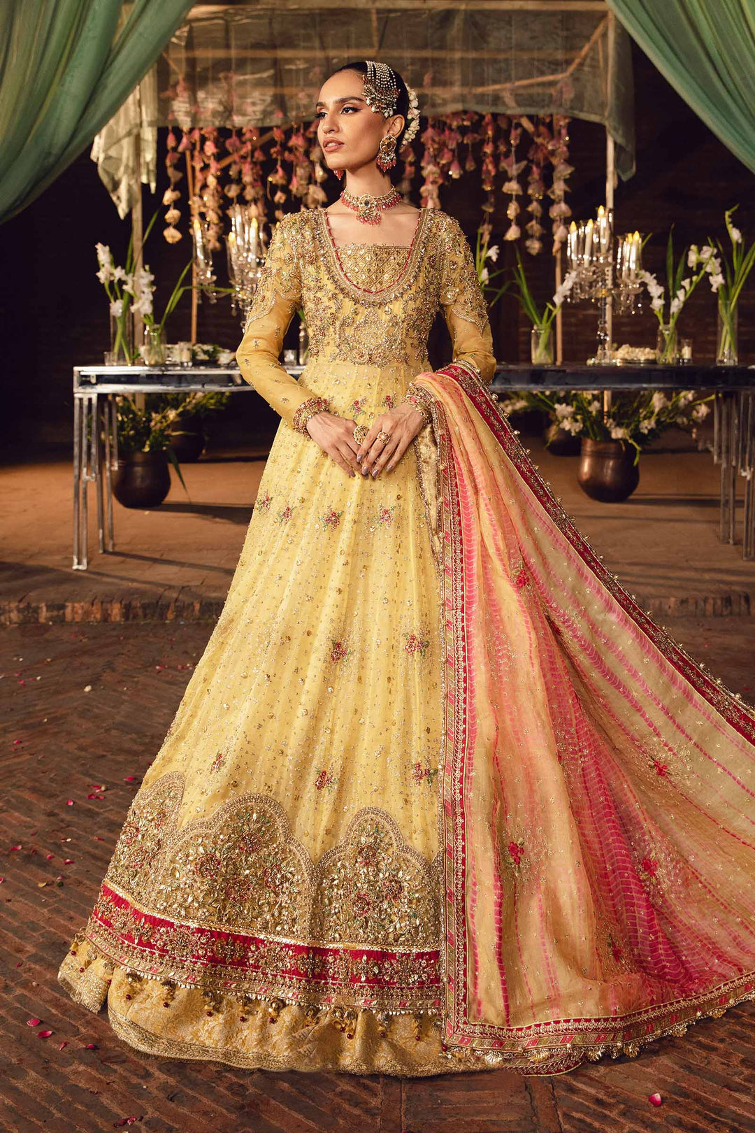 Maria B | Bridal Couture | Oriel by Designer Maria B - House of Maryam - Pakistani Designer Ethnic Wear in {{ shop.shopifyCountryName }}