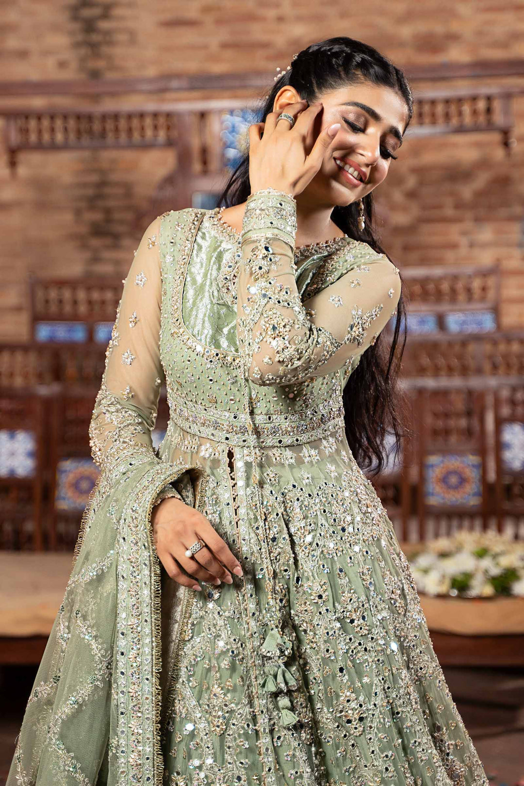 Maria B | Bridal Couture | Sarai -  Maria B Ladies Clothes - Original Designer Dress - House of Maryam
