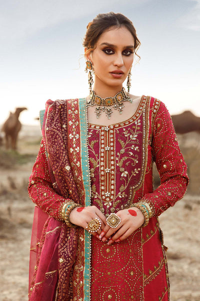 Maria B | Bridal Couture | Chundari -  Maria B Ladies Clothes - Original Designer Dress - House of Maryam