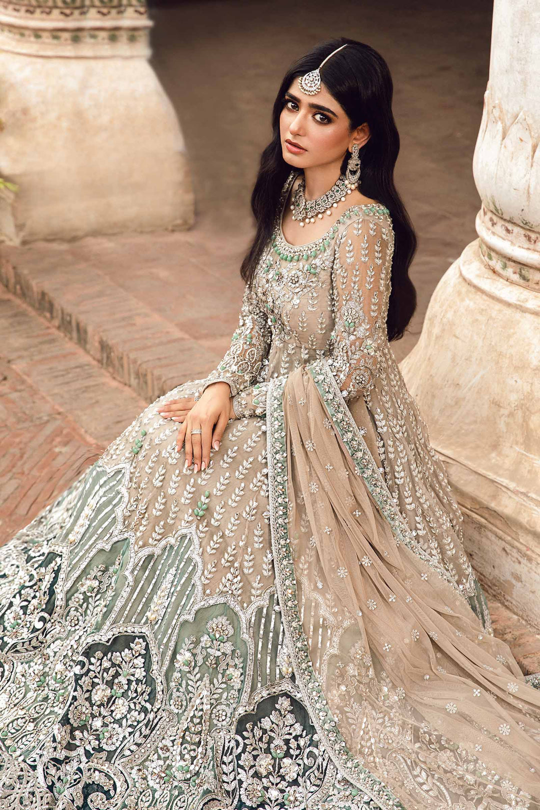 Maria B | Bridal Couture | Mehrinoz -  Maria B Ladies Clothes - Original Designer Dress - House of Maryam